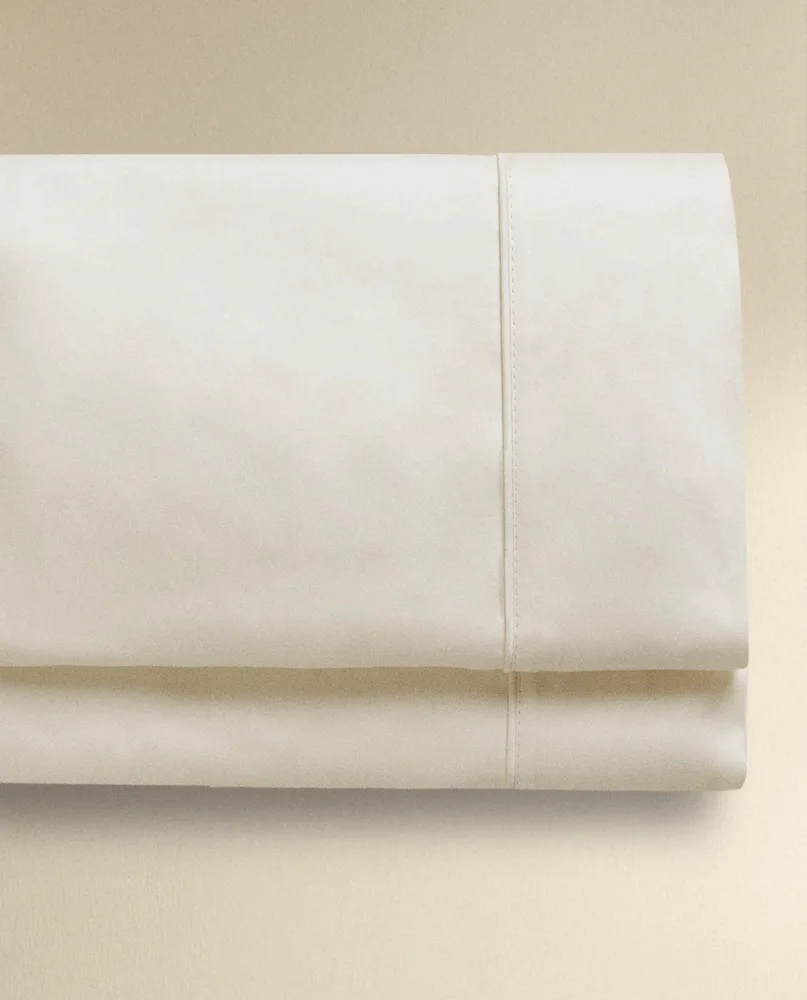 Простыня Zara Home сатин, хлопок 100%, однотонный, 0056/089