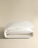 Пододеяльник Zara Home сатин, хлопок 100%, однотонный, 0056/088 — фото 3