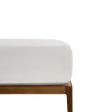 Простыня на резинке Zara Home сатин, хлопок 100%, однотонный, 0056/095 — фото 4