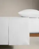 Простыня Zara Home перкаль, хлопок 100%, однотонный, 0020/089 — фото 8