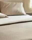 Пододеяльник Zara Home сатин, хлопок 100%, однотонный, 0136/088 — фото 4