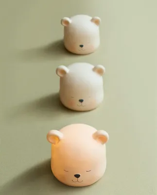 Zara Home Детский ночник, цвет бежевый, 10.5 см · 2682/763