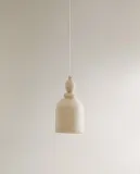 Zara Home Потолочный светильник, цвет бежевый, 24 см — фото 3
