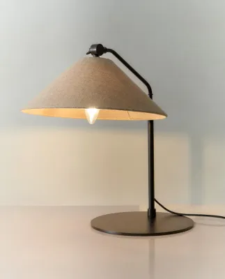 Zara Home Настольная лампа, цвет светло-бежевый, 48.5 см