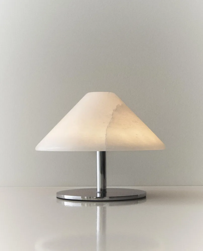 Zara Home Настольная лампа, цвет экрю, 12.3 см
