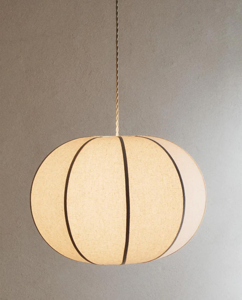 Zara Home Потолочный светильник, цвет экрю, 24.5 см