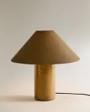 Zara Home Настольная лампа, цвет шоколадно-коричневый, 40.5 см — фото 5