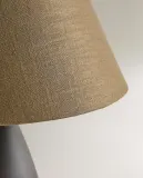 Zara Home Настольная лампа, цвет коричневый, 35.5 см — фото 6