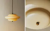 Zara Home Потолочный светильник, цвет ванильный, 20 см — фото 1