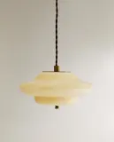 Zara Home Потолочный светильник, цвет ванильный, 20 см — фото 4