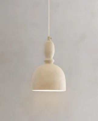 Zara Home Потолочный светильник, цвет бежевый, 19 см