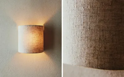Zara Home Настенный светильник, цвет светло-бежевый, 16 см