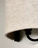 Zara Home Настенный светильник, цвет светло-бежевый, 16 см — фото 5