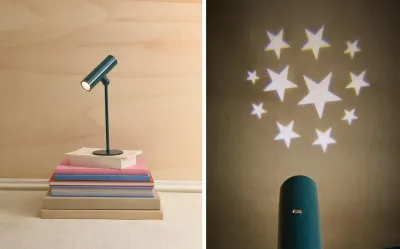 Zara Home Настольная лампа, цвет бирюзовый, 29.5 см