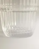 Zara Home чашка из стекла, цвет прозрачный, 10.2 см — фото 4
