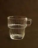 Zara Home чашка из стекла, цвет прозрачный, 10.2 см — фото 7