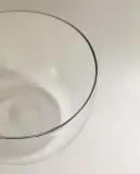 Zara Home миска из боросиликатного стекла, цвет серебристый, 9.5 см — фото 3