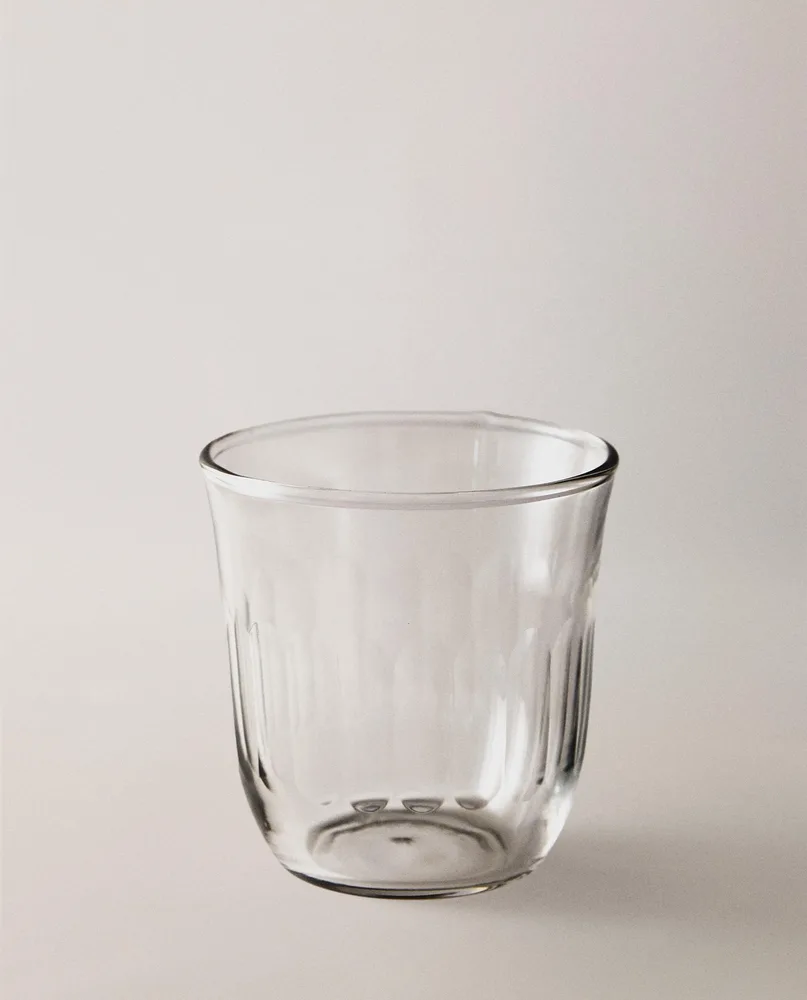 Zara Home стакан из стекла, цвет прозрачный, 8.5 см · 1298/401