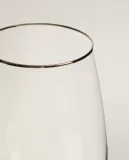 Zara Home рюмка из стекла, цвет серебристый, 22.3 см — фото 8