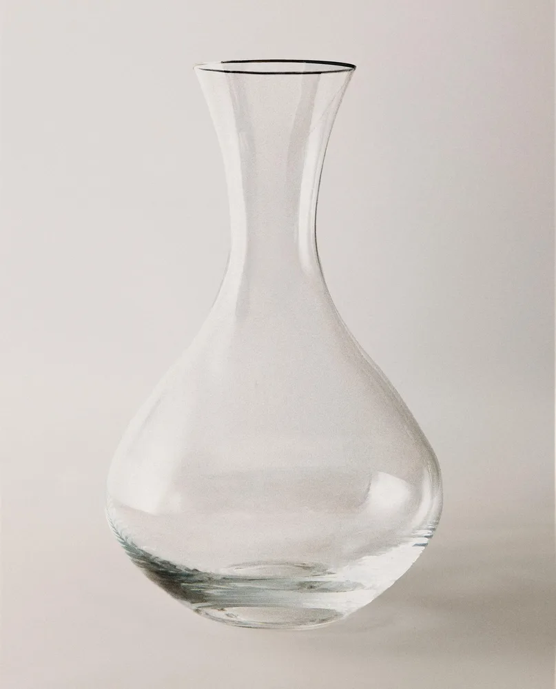 Zara Home кувшин из стекла, цвет серебристый, 26.5 см