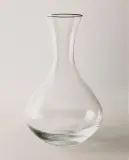Zara Home кувшин из стекла, цвет серебристый, 26.5 см — фото 1