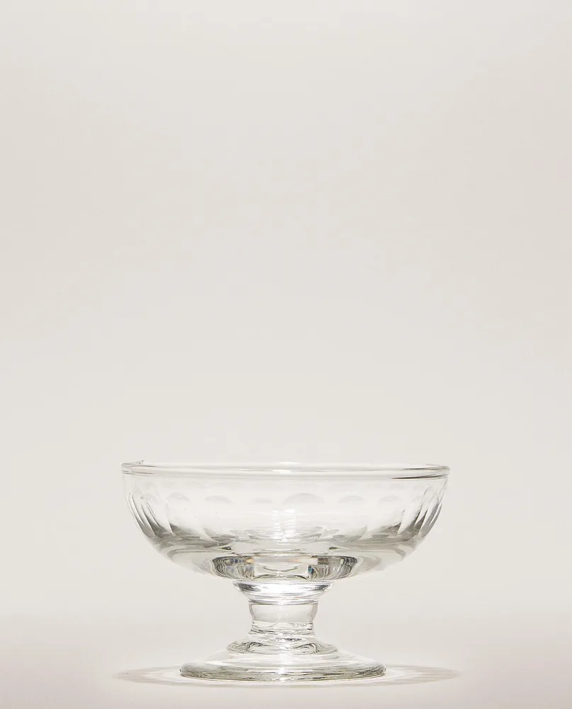 Zara Home бокал из стекла, цвет прозрачный, 9 см