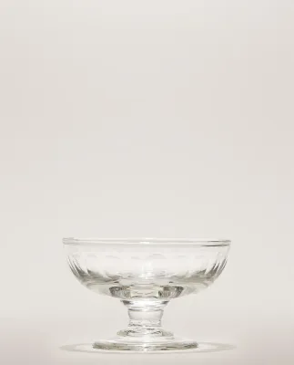 Zara Home бокал из стекла, цвет прозрачный, 9 см