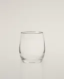 Zara Home стакан из стекла, цвет серебристый, 10 см — фото 4