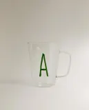 Zara Home чашка из боросиликатного стекла, цвет синий, 11.8 см — фото 5
