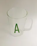 Zara Home чашка из боросиликатного стекла, цвет синий, 11.8 см — фото 7