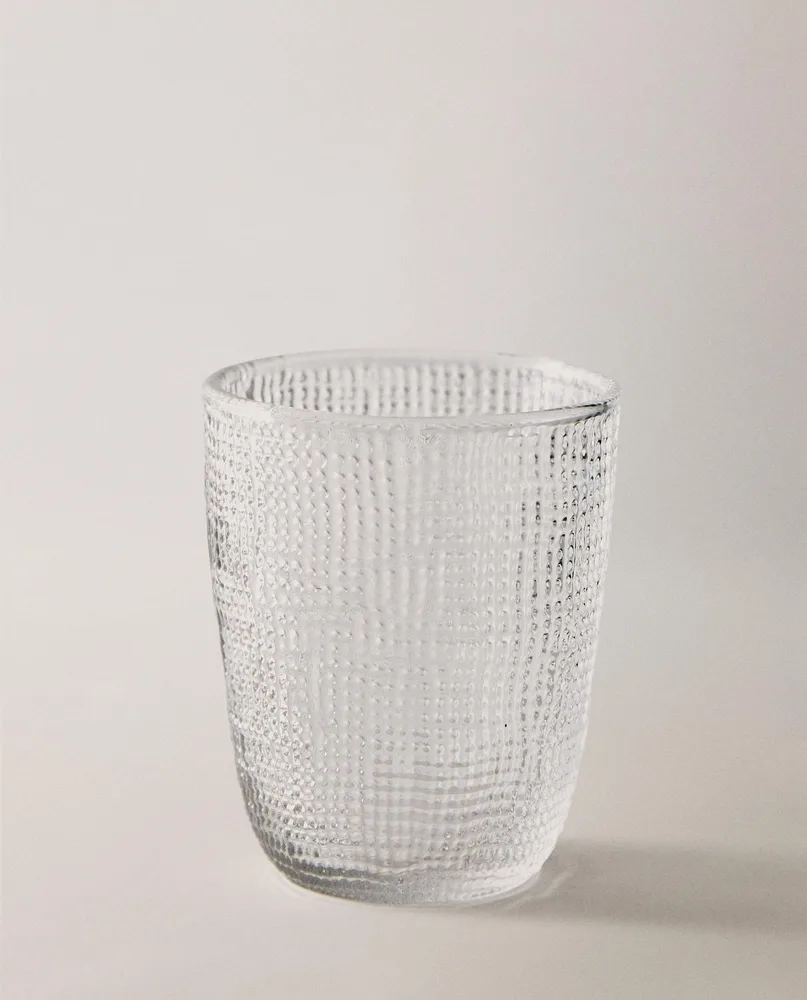 Zara Home стакан из стекла, цвет прозрачный, 10 см · 2296/401