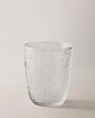 Zara Home стакан из стекла, цвет прозрачный, 10 см · 2296/401