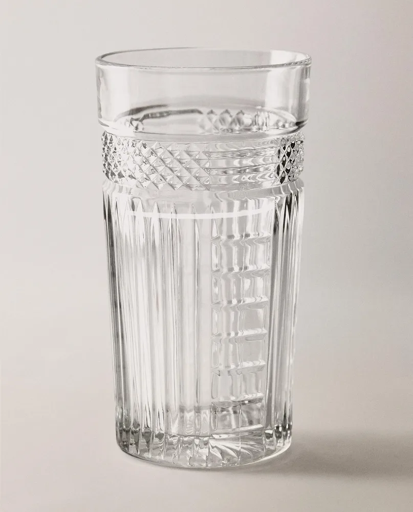 Zara Home стакан из стекла, цвет прозрачный, 15.7 см