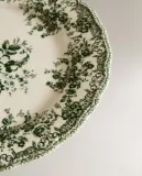 Zara Home набор столовой посуды из фаянса, цвет тёмно-зелёный, 27 см — фото 5
