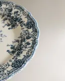 Zara Home набор столовой посуды из фаянса, цвет синий, 27 см — фото 1