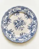 Zara Home набор столовой посуды из фаянса, цвет синий, 27 см — фото 7