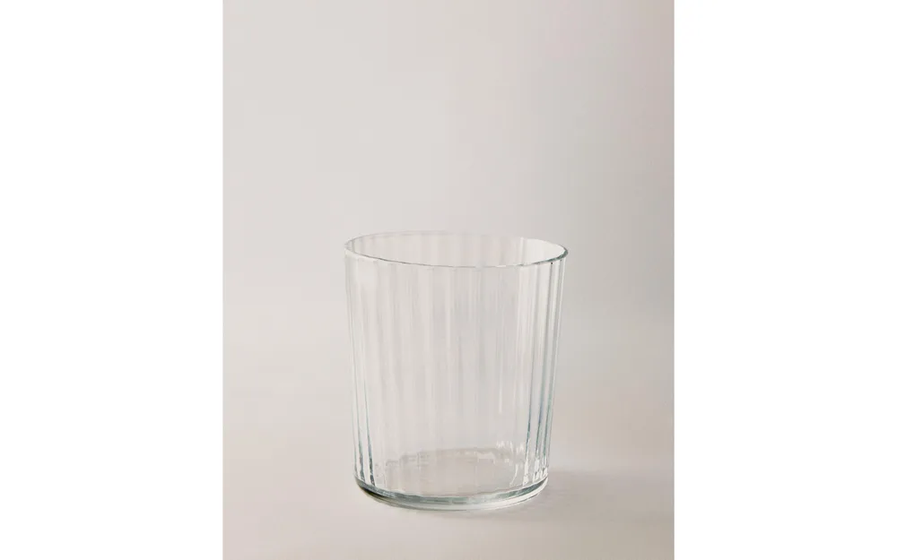 Zara Home стакан из стекла, цвет прозрачный, 9 см · 9226/401