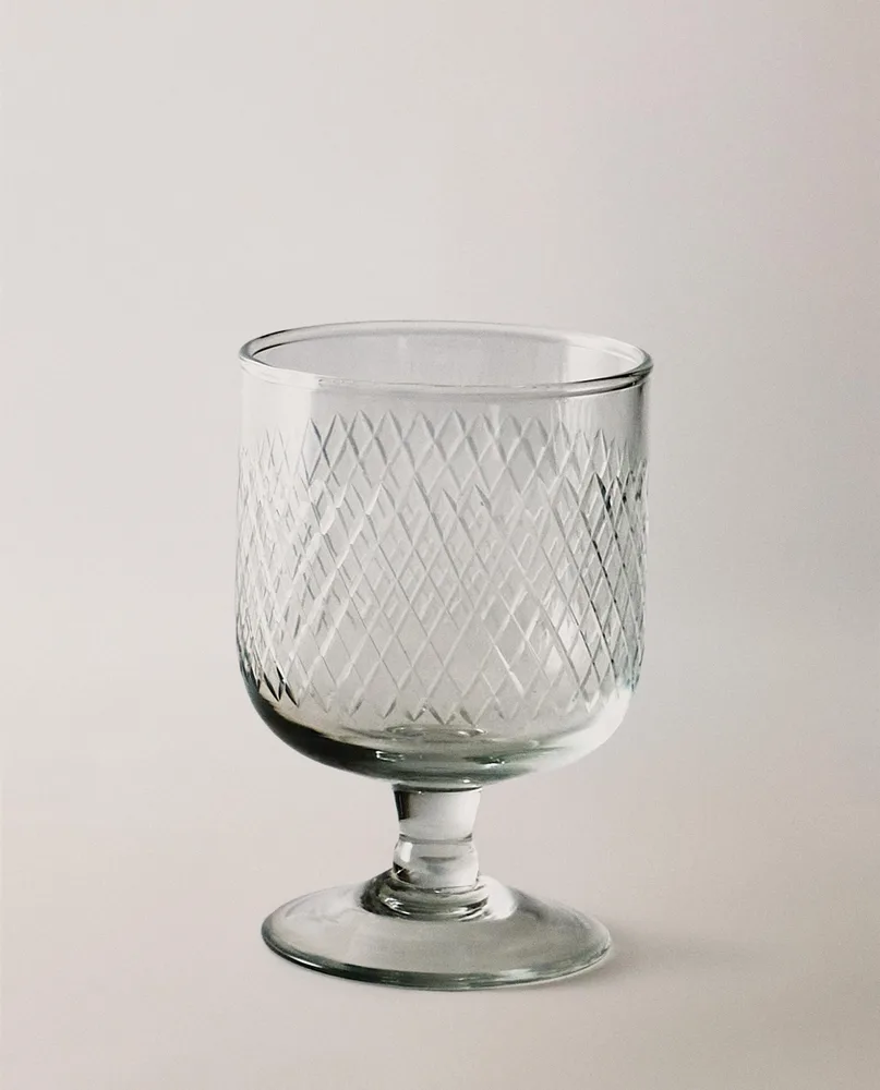 Zara Home бокал из стекла, цвет прозрачный, 11 см