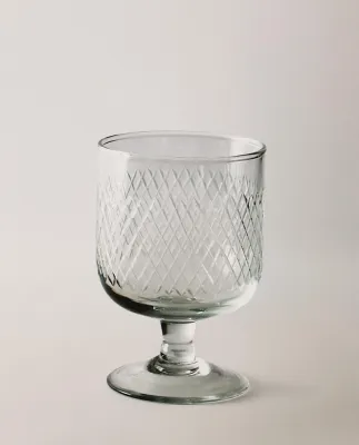 Zara Home бокал из стекла, цвет прозрачный, 11 см