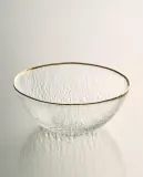 Zara Home миска из стекла, цвет прозрачный, 15 см — фото 1