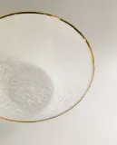 Zara Home миска из стекла, цвет прозрачный, 15 см — фото 5