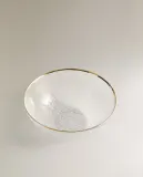 Zara Home миска из стекла, цвет прозрачный, 15 см — фото 7
