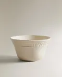 Zara Home миска из каменной керамики, цвет кремовый, 11.3 см — фото 3