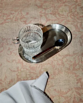 Zara Home чашка из стекла, цвет прозрачный, 7.6 см