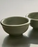 Zara Home блюдо сервировочное из фаянса, цвет зелёный, 30 см — фото 2