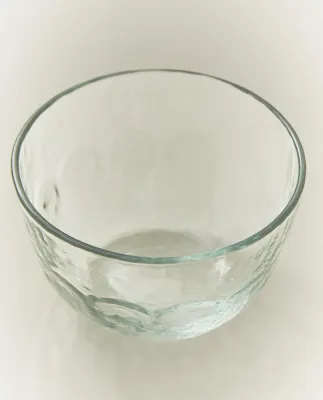 Zara Home миска из стекла, цвет прозрачный, 10 см