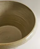 Zara Home блюдо сервировочное из фаянса, цвет кремовый, 27.5 см — фото 3