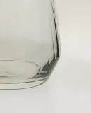 Zara Home стакан из стекла, цвет серый, 9 см — фото 3