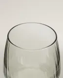 Zara Home стакан из стекла, цвет серый, 9 см — фото 4