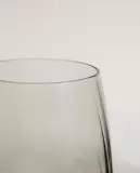 Zara Home стакан из стекла, цвет серый, 9 см — фото 6